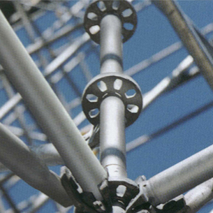 Ringlock scaffolding