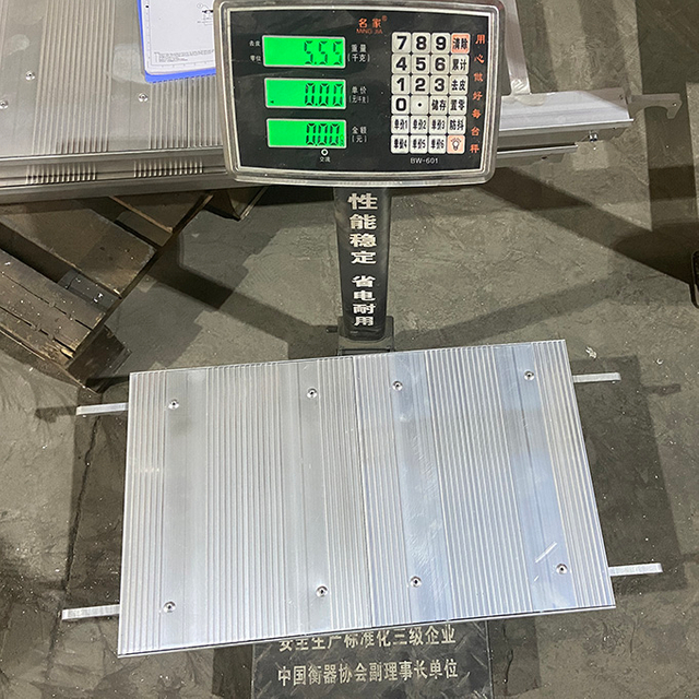 Aluminyo ring scaffolding kalahating platform 0.7m