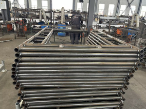 Walk thru frame welding