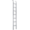 Galvanized Scaffolding Steel Straight Ladder na may Welded Hook